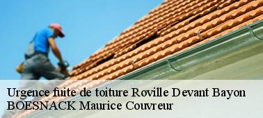 Coût de réparation fuite de toiture avec BOESNACK Maurice Couvreur