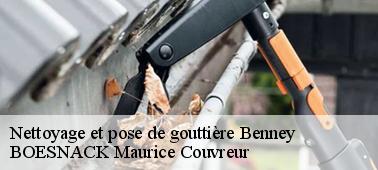 Tarifs nettoyage gouttières chez BOESNACK Maurice Couvreur