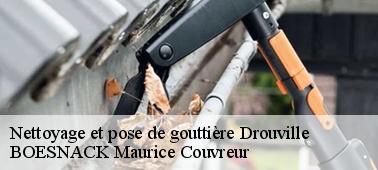 Le bien fait du nettoyage des gouttières à Drouville 