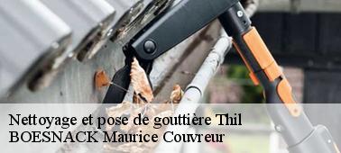 Nettoyage de gouttières aux normes avec BOESNACK Maurice Couvreur