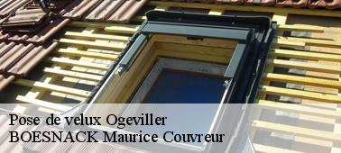 BOESNACK Maurice Couvreur pour une pose de velux à Ogeviller