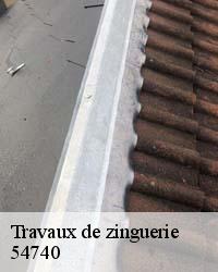 Travaux de zinguerie aux normes avec BOESNACK Maurice Couvreur