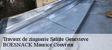 Tarifs travaux de zinguerie chez BOESNACK Maurice Couvreur